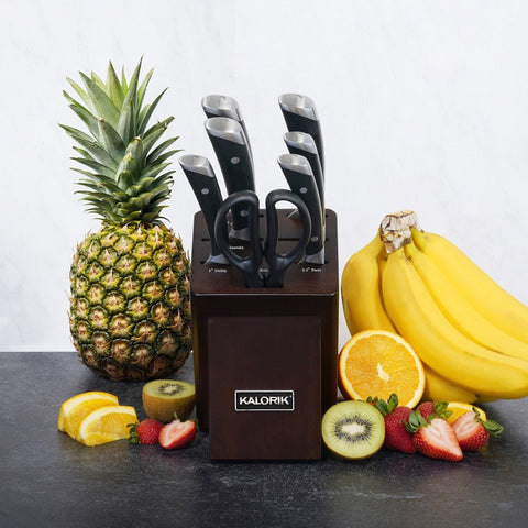 Kalorik Cobra Series 8-Piece Knife Block Set