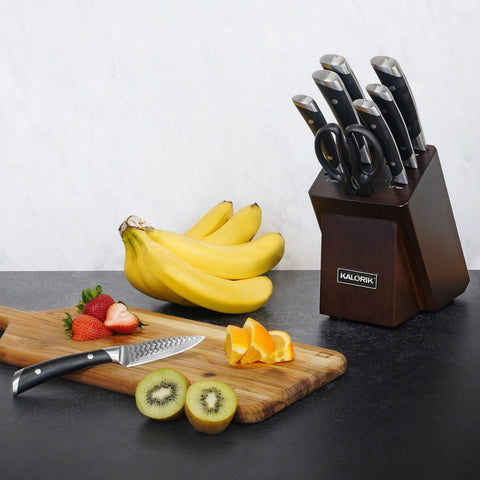 Kalorik Cobra Series 8-Piece Knife Block Set