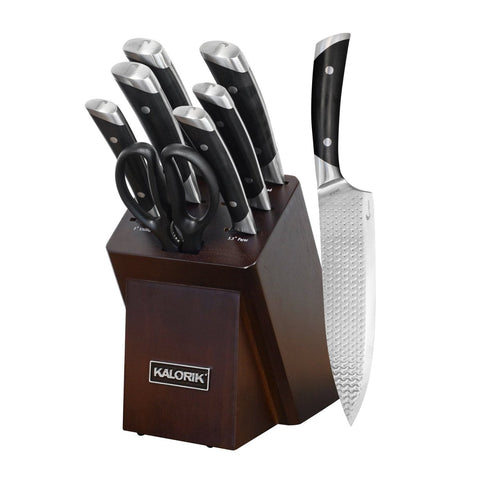 Kalorik Cobra Series 8-Piece Knife Block Set