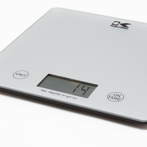 XL Silver Digital Kitchen Scale – Kalorik