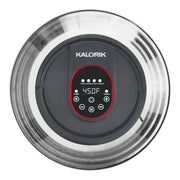 Kalorik Digital Universal Air Fryer Lid, Black and Red