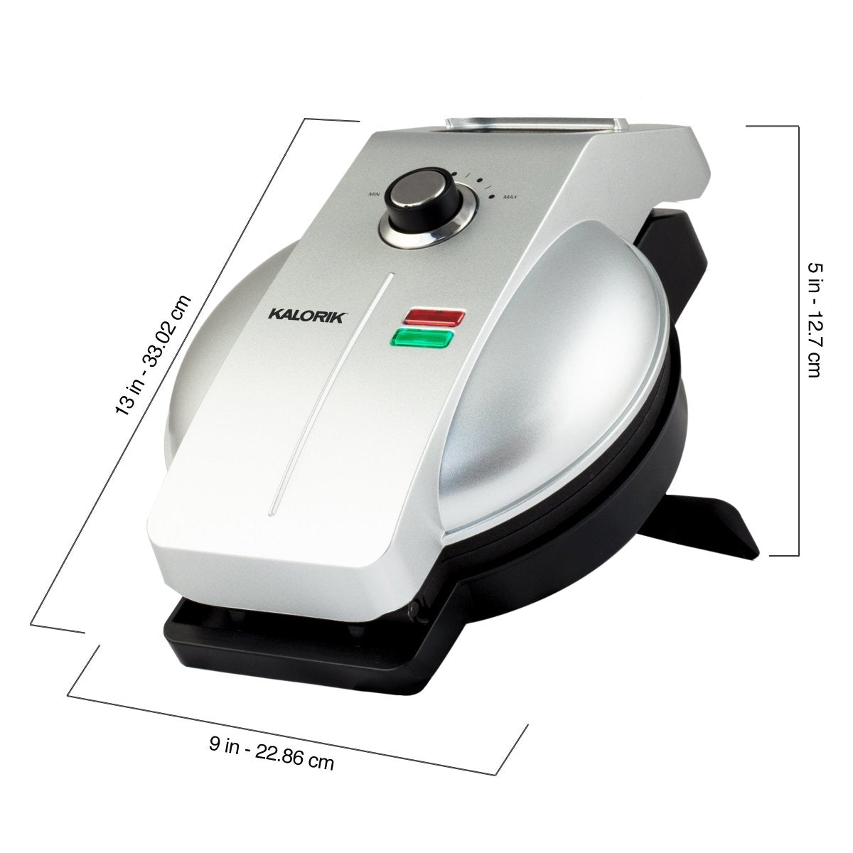Kalorik® Easy Pour Waffle Maker, Silver