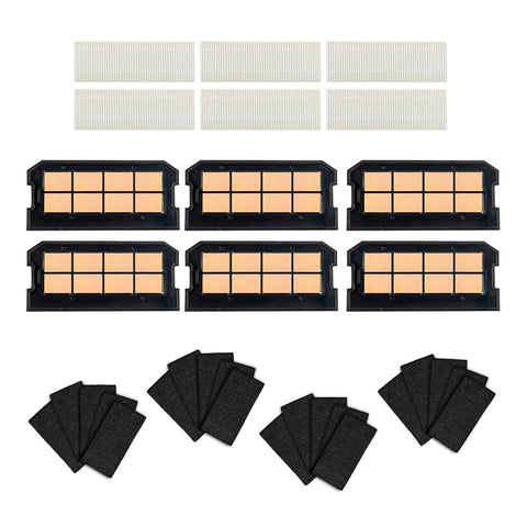 Kalorik® Home 32-Piece Filter and Aroma Pad Replenishment Set for HUVI Robot Vacuum