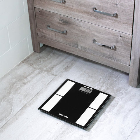 Kalorik Home Electronic Body Analysis Scale, Black