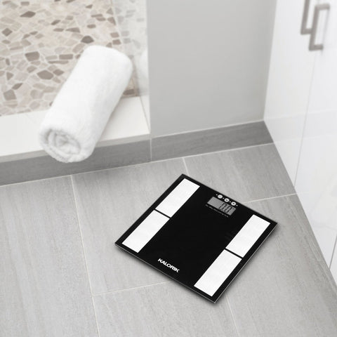 Kalorik Home Electronic Body Analysis Scale, Black