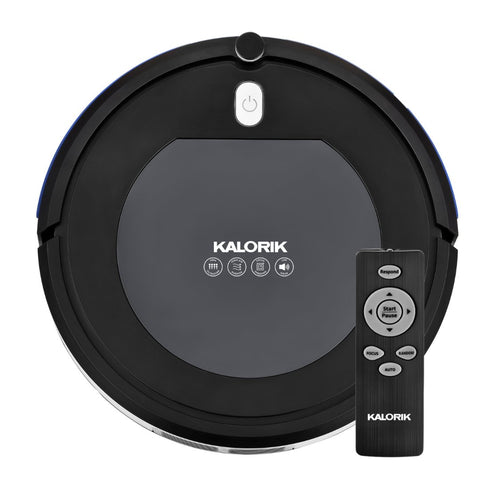 Kalorik® Home Ionic Pure Air Robot Vacuum, Black and Gray