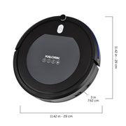 Kalorik® Home Ionic Pure Air Robot Vacuum, Black and Gray