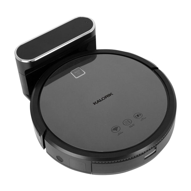 Kalorik Home Ionic Pure Air Smart Robot Vacuum, Black and Gray