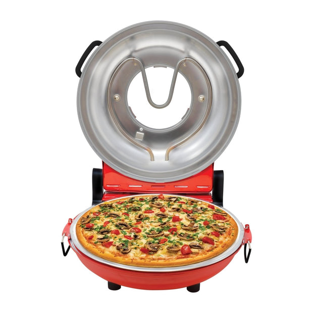 Kalorik® Hot Stone Pizza Oven, Red