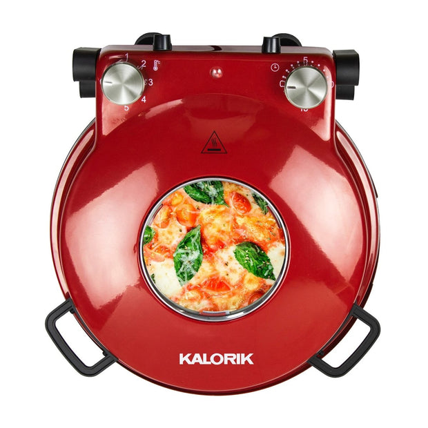 Kalorik® Hot Stone Pizza Oven, Red