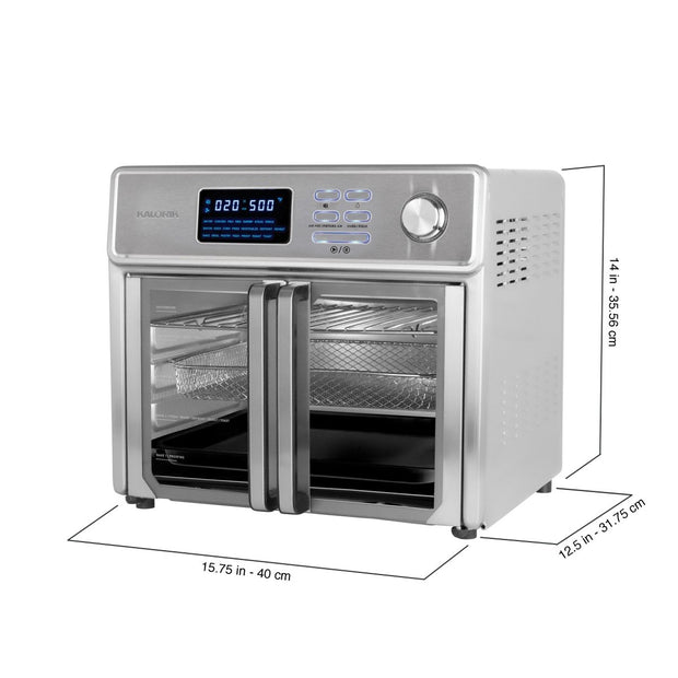 Kalorik MAXX® 26 Quart Digital Air Fryer Oven with 5 Accessories and Quiet Mode