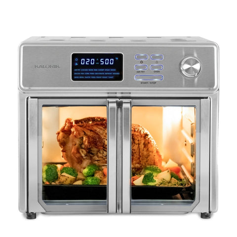 Kalorik MAXX® Plus 6 Quart Digital Air Fryer with LCD, Stainless Steel