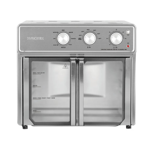 Kalorik MAXX® 26-Quart Stainless Steel Air Fryer Toaster Oven Combo with Accessories