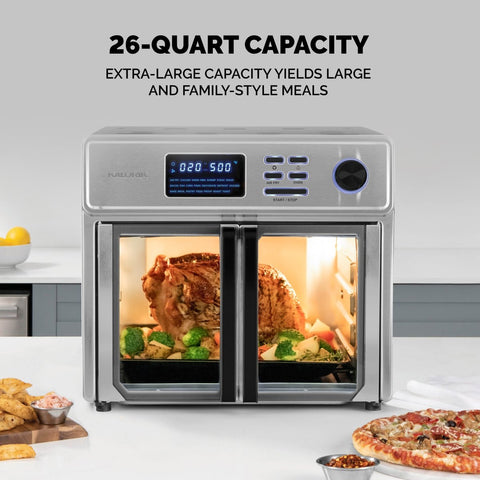 Kalorik MAXX 26 qt Stainless Steel Digital Air Fryer Oven
