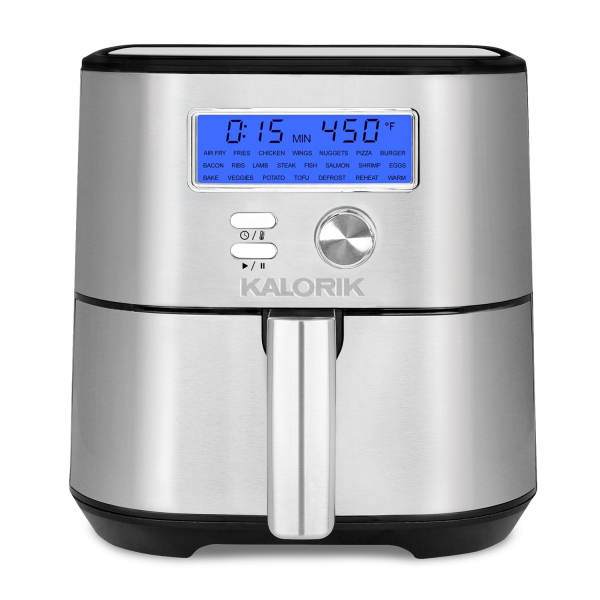 Kalorik MAXX® Plus 7 Quart Digital Air Fryer, Stainless Steel