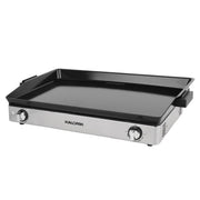 Kalorik® Pro Double Griddle and Cooktop, Stainless Steel
