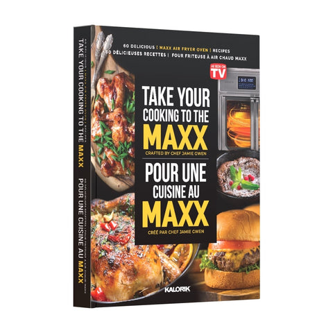 Kalorik “Take Your Cooking to the MAXX®” 60 Recipe Hardcover Cookbook