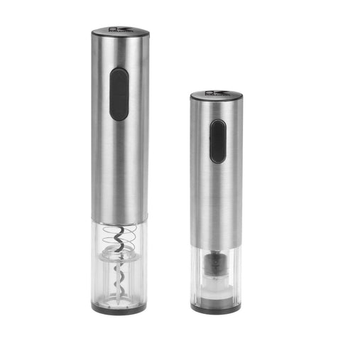 Kalorik Kalorik Rechargeable Stainless Steel Salt and Pepper Grinder Set 