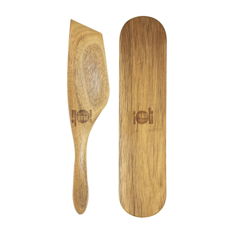 Mad Hungry 2-Piece Acacia Wood Spurtle Set, Natural