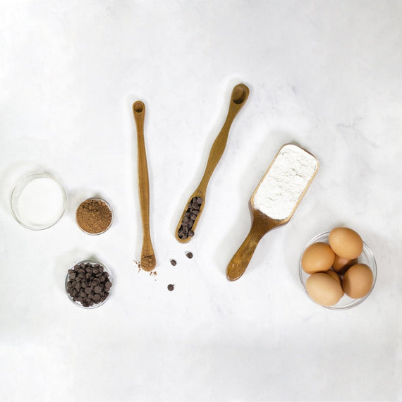 Mad Hungry 3-Piece Measuring Spoon Set, Acacia Wood