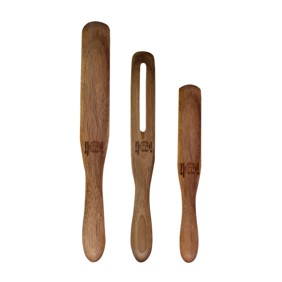 Mad Hungry 3pc Skinny Acacia Spurtle Set